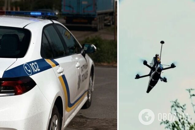 Оккупанты атаковали служебный автомобиль полиции на Харьковщине: пострадали три человека