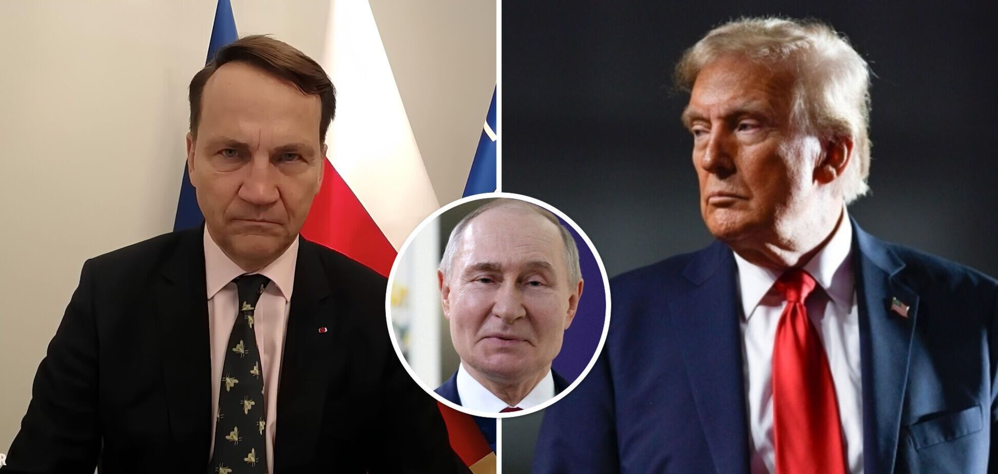 'Трампу пора осознать, что Путин водит его за нос': Сикорский констатировал эскалацию со стороны РФ вместо прекращения огня