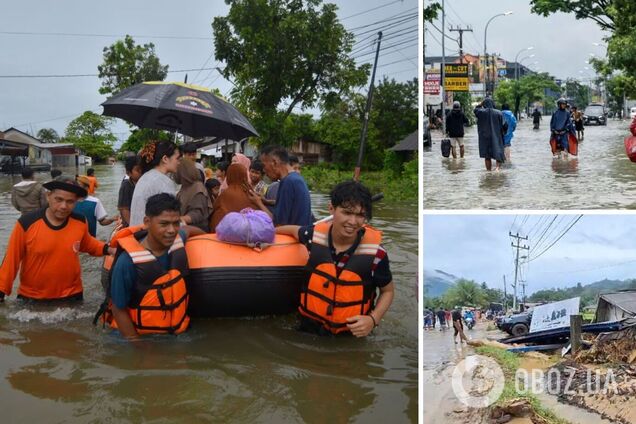 В Индонезии в результате ливней погибли по меньшей мере 19 человек: на Бали ввели чрезвычайное положение. Видео