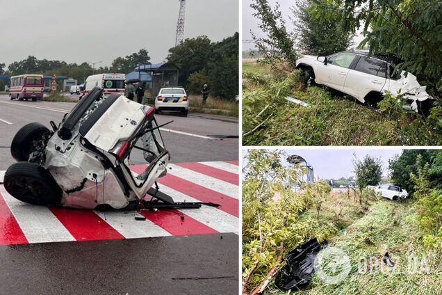 Народився у сорочці: мешканець Києва дивом вижив у ДТП, у якій його машину розірвало навпіл. Фото