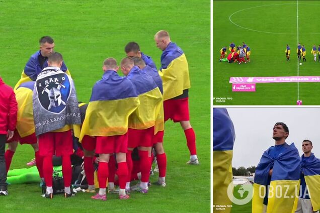 Забрала швидка. Український воротар-чемпіон знепритомнів під час гімну України перед матчем. Відео