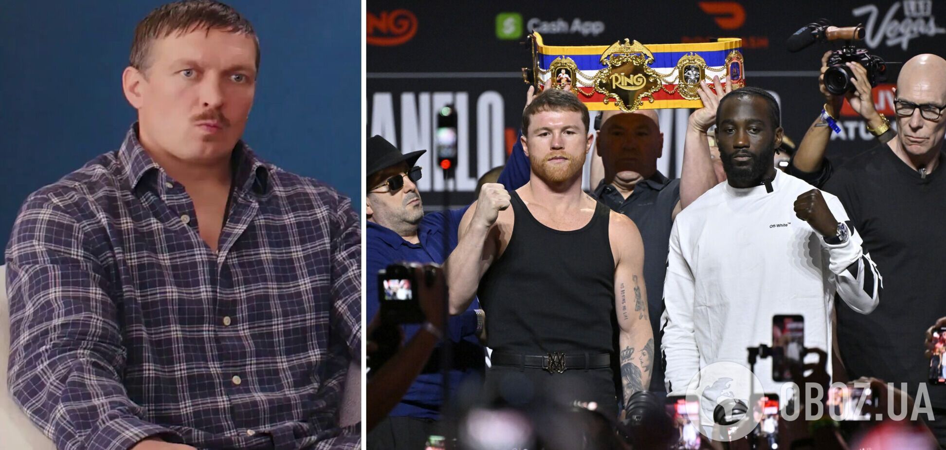 Усик дал прогноз на бой века Канело – Кроуфорд