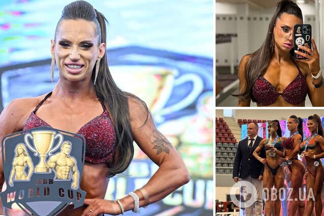 Украинская красавица стала абсолютной чемпионкой Кубка мира по бодибилдингу в Мадриде. Фото