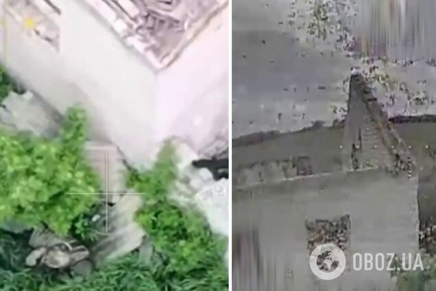 Ударний безпілотник Нацгвардії знищив російського військового. Відео