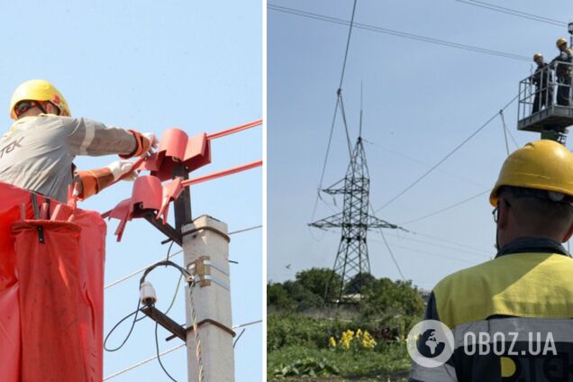 За неделю энергетики ДТЭК вернули электричество в дома 55 тысяч семей после вражеских атак