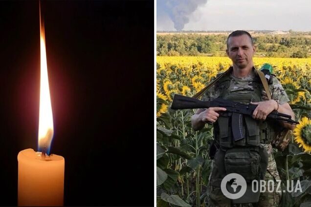 Болезненная потеря: на фронте погиб военный с Киевщины Александр Осипенко. Фото