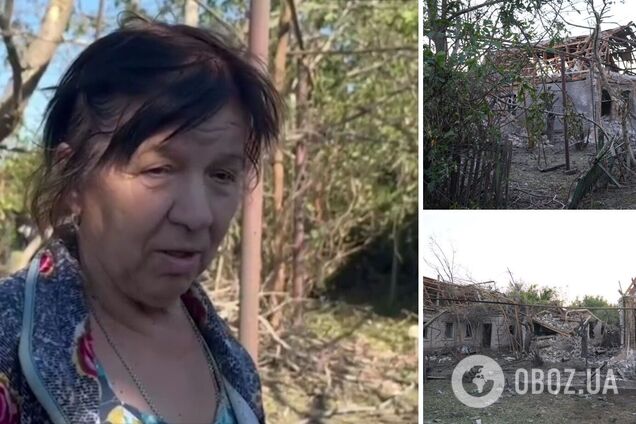 'Мене трясло всю': мешканка Запорізької області розповіла про ворожу атаку і тривожне передчуття. Відео