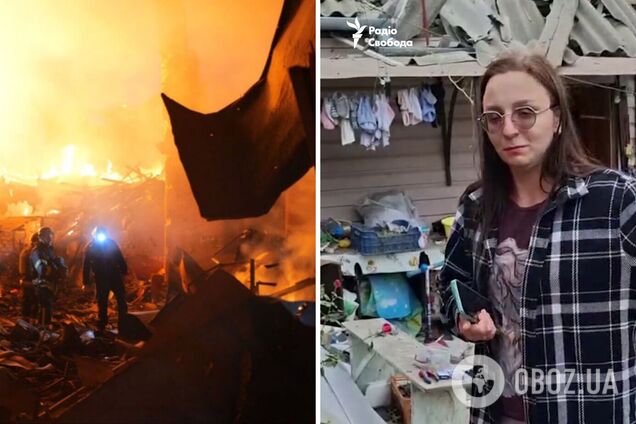'Дивом вижили': мешканка Запоріжжя розповіла про ворожу атаку і порятунок сусідів. Відео