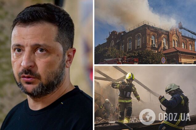 Зеленський відреагував на обстріли Запоріжжя і Харкова