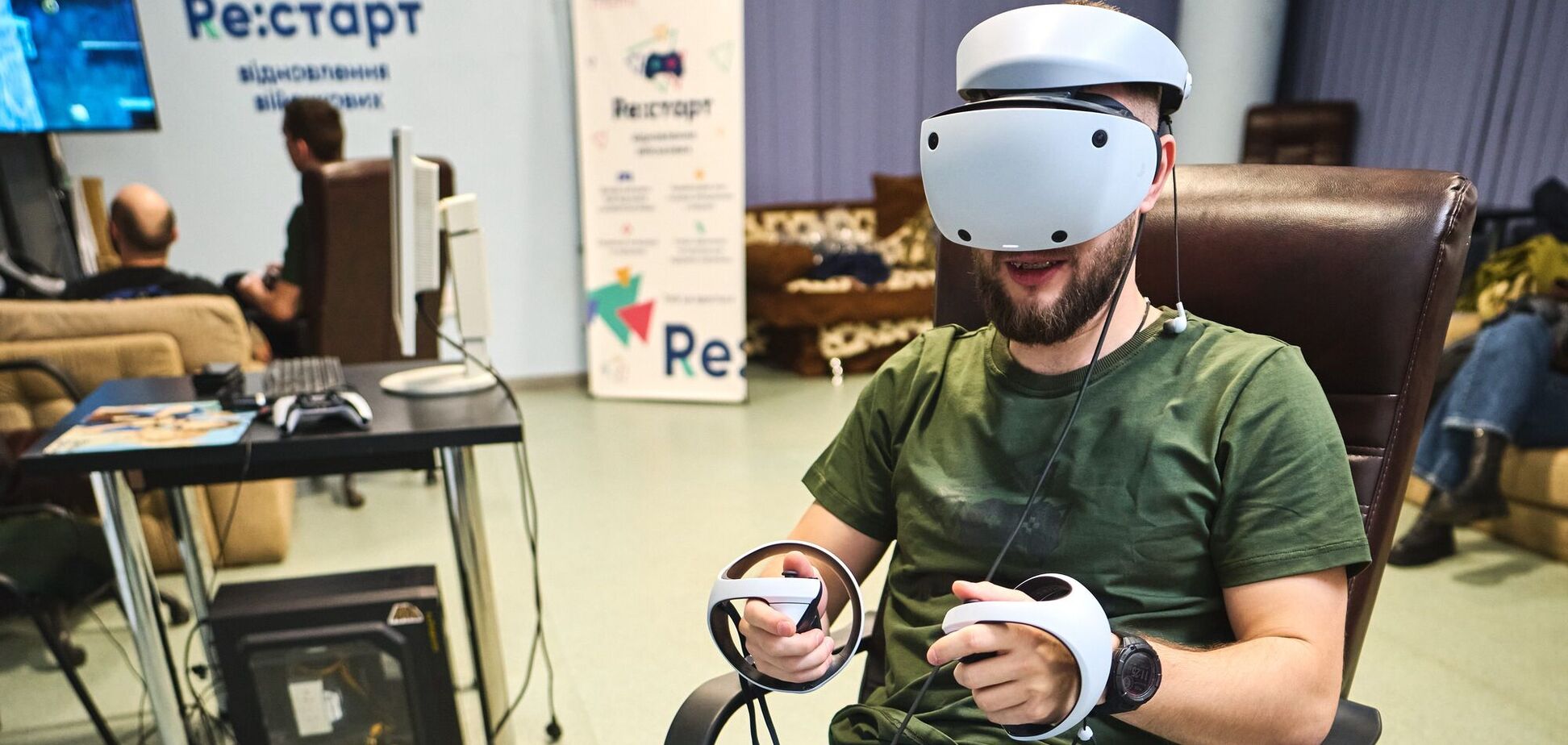 Вже у 5 містах України в межах проєкту Re:start запрацювали реабілітаційні VR-простори