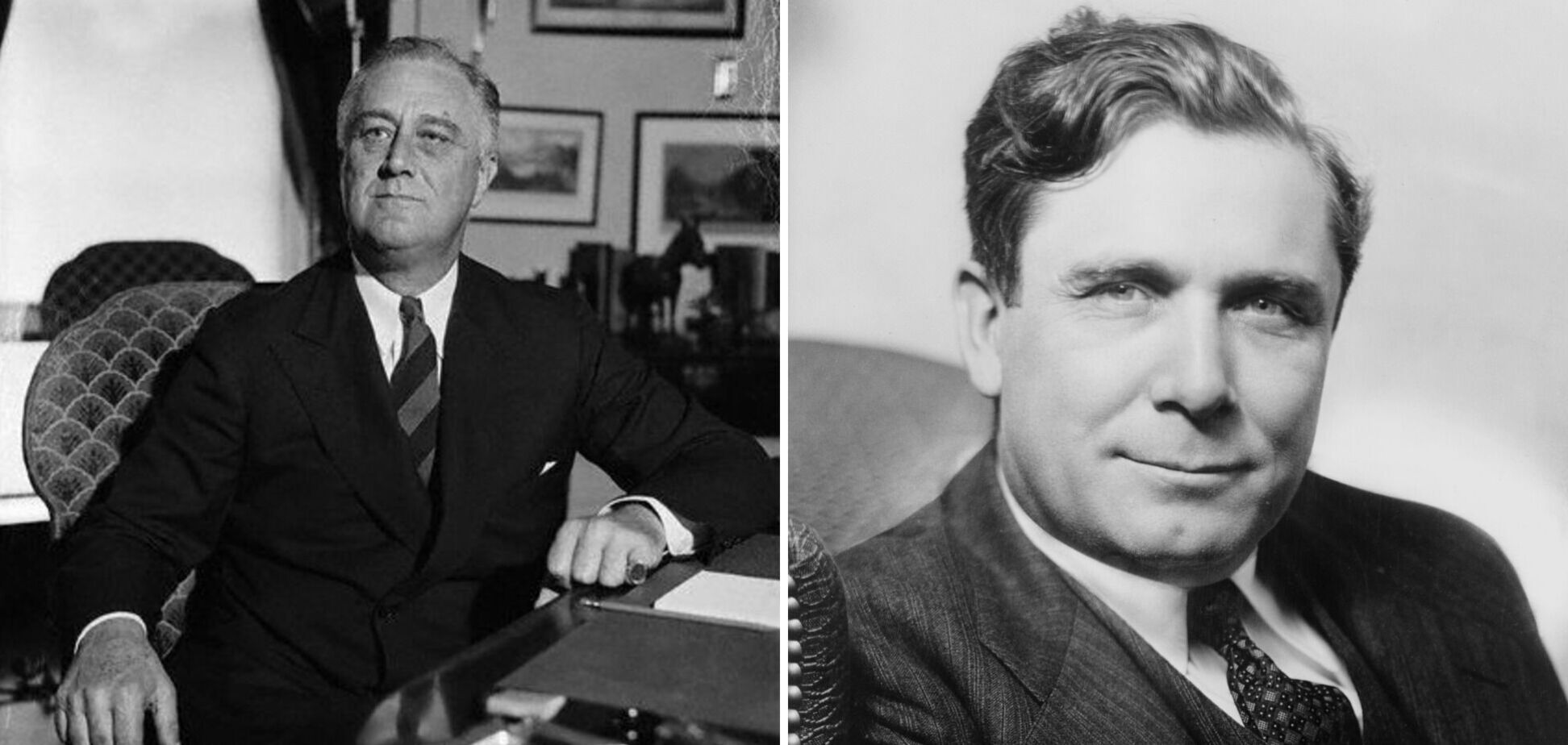 Франклін Делано Рузвельт. Венделл Вілкі