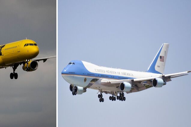 Літак Трампа на шляху до Британії ледь не зіштовхнувся  з пасажирським рейсом – Bloomberg