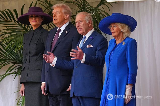 'Ми стоїмо разом': Король Чарльз у присутності Трампа закликав до підтримки України