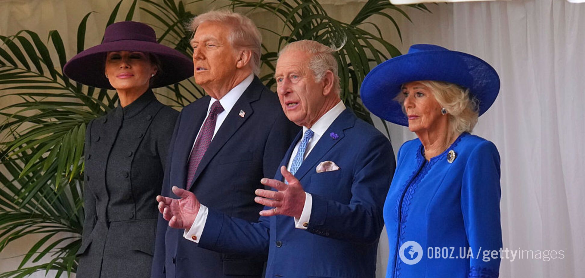 Трамп трижды нарушил королевский протокол в первый день визита в Лондон: что возмутило британцев