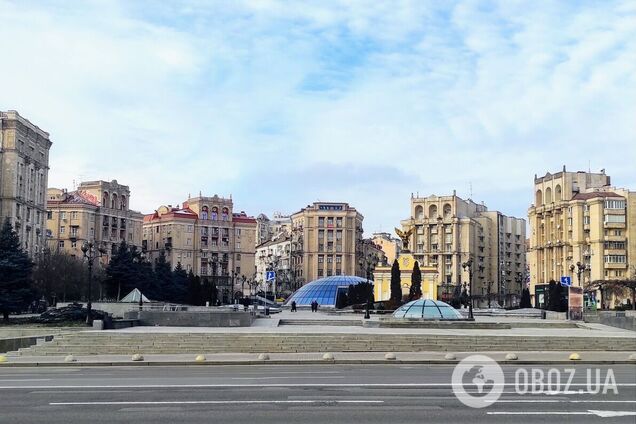 Колона та гігантська будівля на Майдані: у мережі проєкт забудови Хрещатика в Києві у 1944. Фото