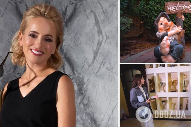 Бассейн, садовник и помощница по дому: телеведущая Оксана Гутцайт провела экскурсию по своему роскошному двухэтажному дому под Киевом