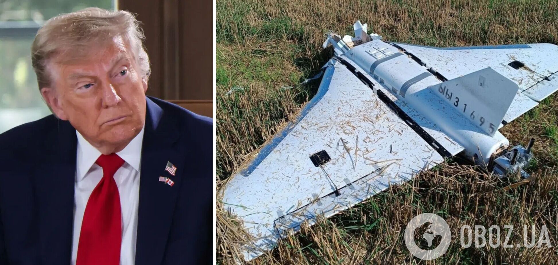 'Їх там не мало бути': Трамп вже не впевнений, чи потрапили російські дрони до Польщі помилково