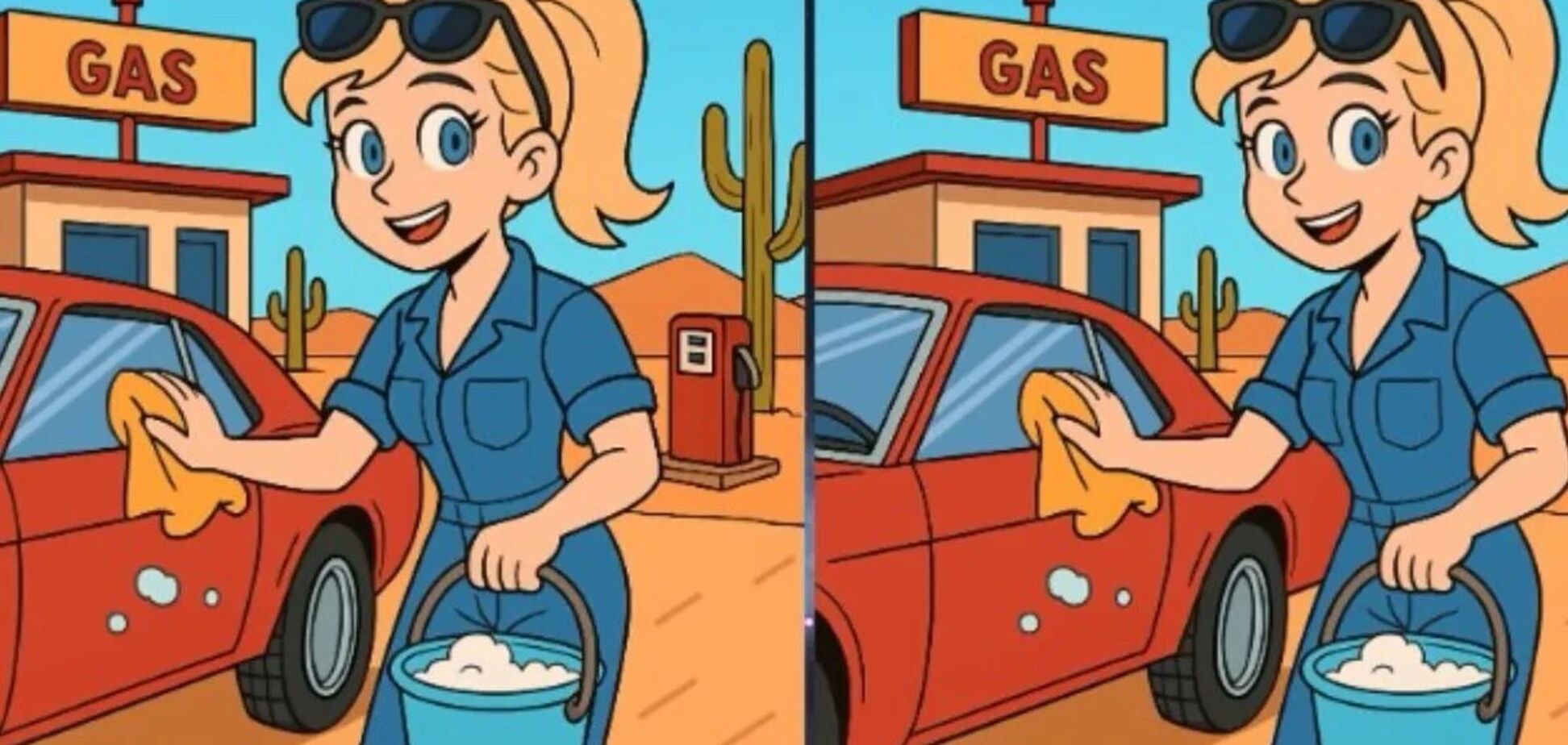 Найдите отличия: головоломка на 43 секунды