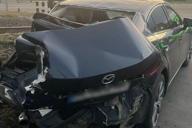 В Полтавской области электровоз столкнулся с авто: пострадал младенец. Фото