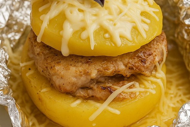 Запеченный картофель с подчеревиной в фольге: приготовьте самое вкусное блюдо из нового урожая