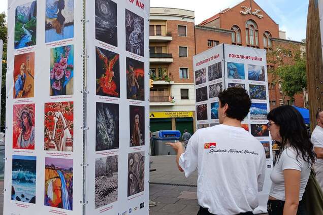 В Барселоне прошла масштабная выставка украинского искусства