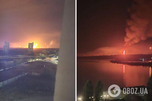 Саратов вдруге за тиждень атакували дрони: уражено НПЗ, спалахнула пожежа. Фото та відео