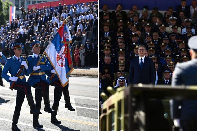 Над головами людей ревели самолеты: в Сербии состоялся масштабный военный парад