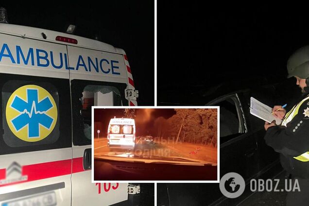 Спасали людей: на Черниговщине патрульные и медики попали под повторный обстрел РФ. Видео