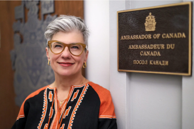 Чрезвычайный и полномочный посол Канады в Украине Наталка Цмоць: внучка руководителя окружного провода ОУН