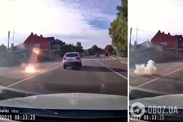 Новый вид атаки: враг сбросил на Нежин неизвестные взрывчатые вещества