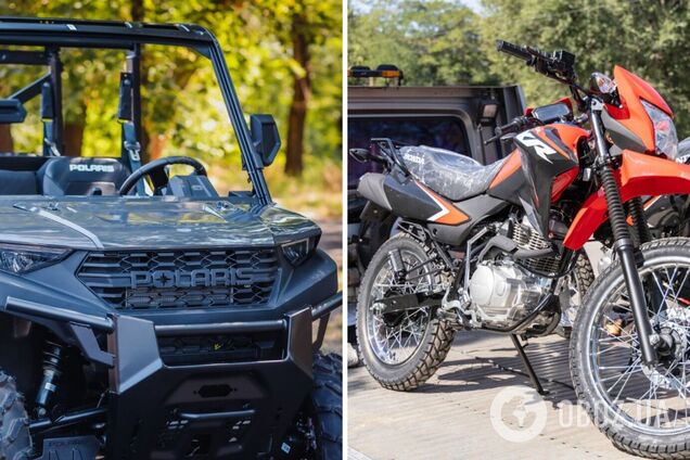 Бойцы Нацгвардии получили новую партию багги и мотоциклов от 'Стального фронта'