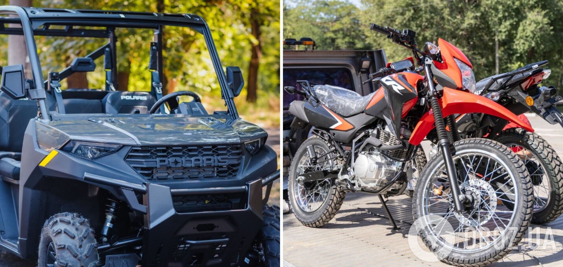 Бойцы Нацгвардии получили новую партию багги и мотоциклов от 'Стального фронта'