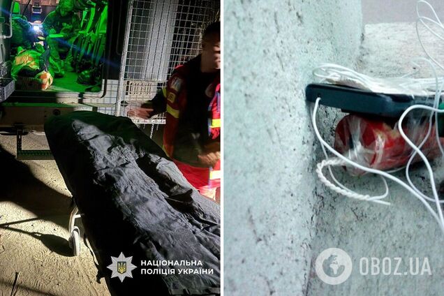 На Харківщині поліцейські евакуювали волонтерку, яка підірвалася на вибуховому пристрої: отримала численні травми. Фото і відео