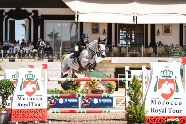 Украинская всадница вошла в тройку сильнейших на соревнованиях в Марокко