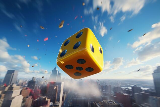 Ілюстрація на тему грального ринку в Азії