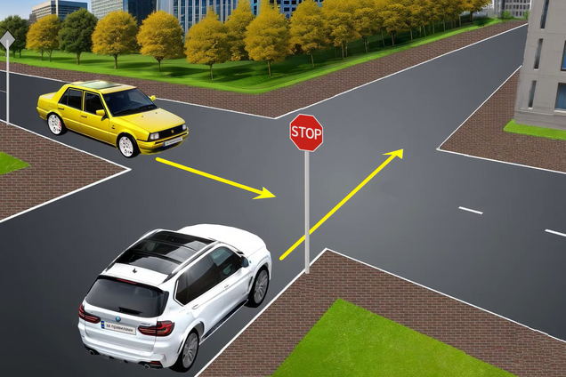 Кто должен уступить дорогу? Тест на знание ПДД