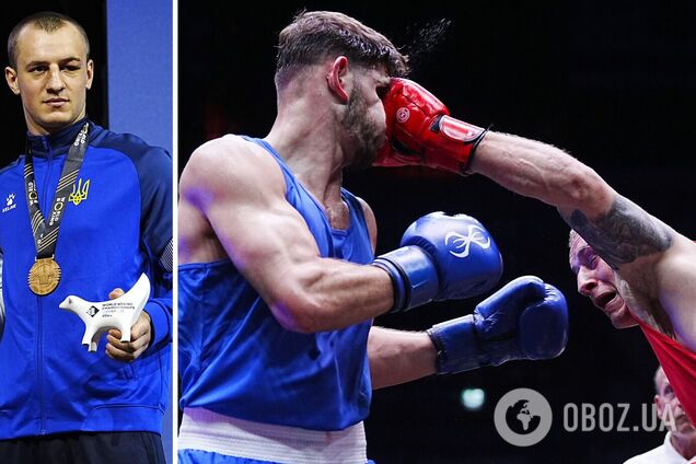 'Кров'ю запливло око': єдиний український боксер, який виграв медаль чемпіонату світу, був готовий на 'золото', але отримав розсічення і погано бачив