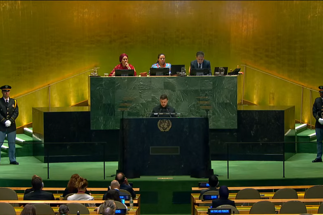 Дешевле остановить Путина, чем защищать от обстрелов все города и порты, – Зеленский в ООН