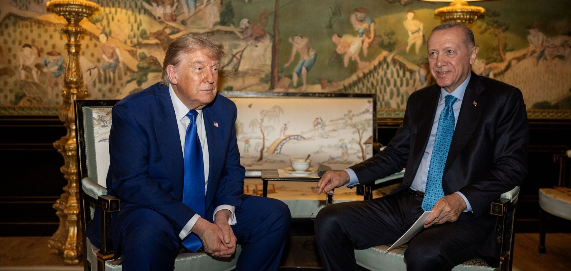 Ілюстрація - Дональд Трамп та Реджеп Ердоган