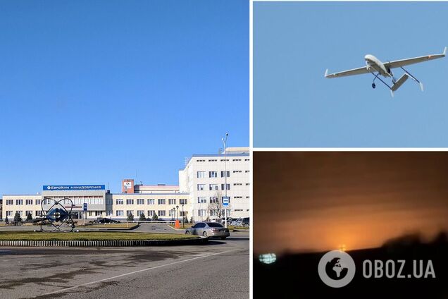 Дроны атаковали химзавод в Краснодарском крае: было видно зарево. Видео