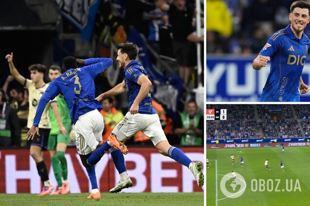 Почти с центра поля. 'Барселоне' забили потрясающий гол в касание с 40 метров. Видео