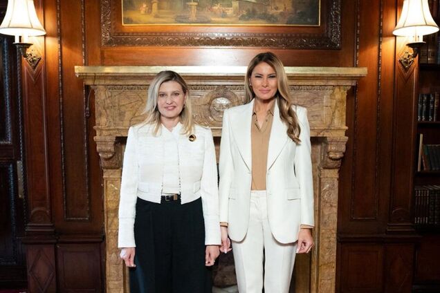 'Ее сердце открыто к этой теме': Елена Зеленская обсудила с Меланией Трамп защиту детей, которые стали жертвами войны РФ против Украины