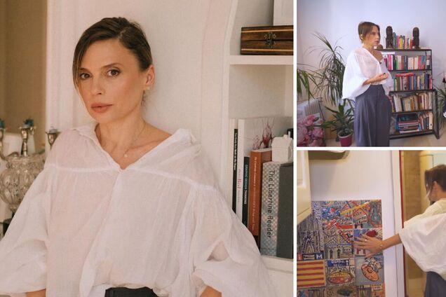 Стільці-бочки, стіл із дверей і старий 'мотлох': Ірена Карпа вразила дизайнерським ремонтом у 'вінтажній' квартирі за $103 тисячі