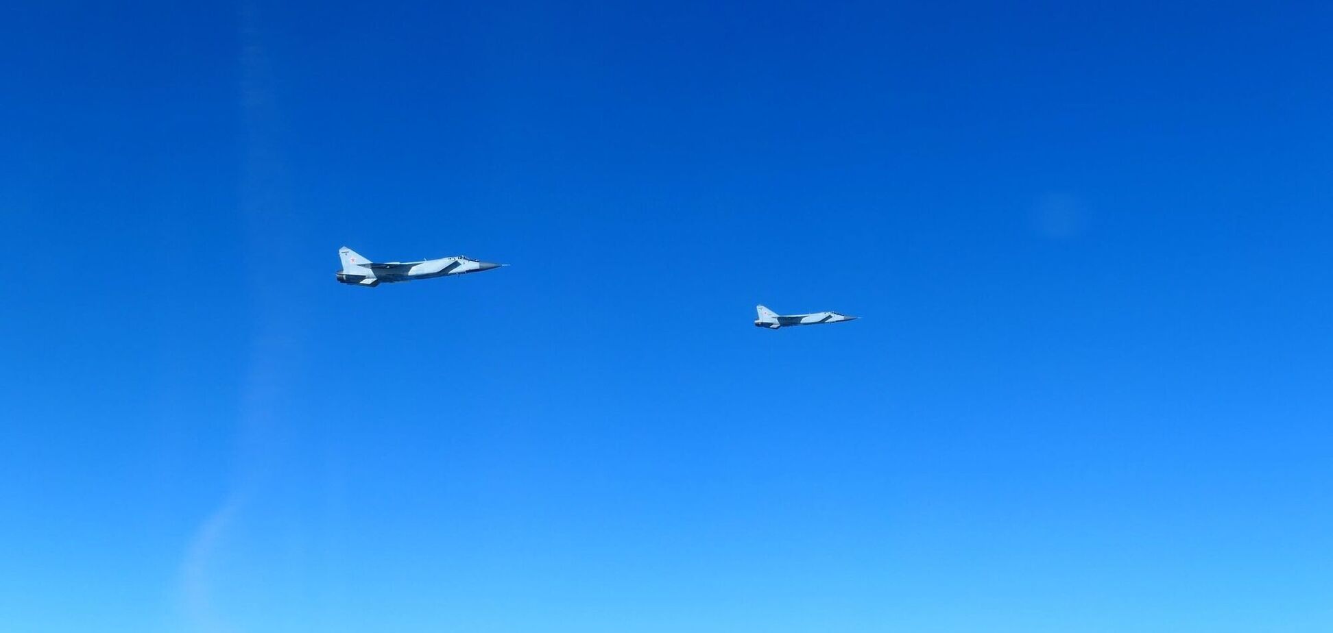 Российские самолеты над Балтийским морем