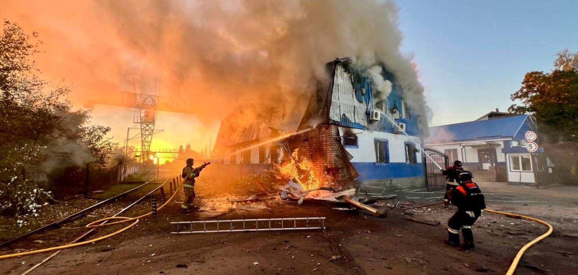 Ворог атакував Чернігівщину дронами: є поранений, пошкоджено енергоінфраструктуру. Фото