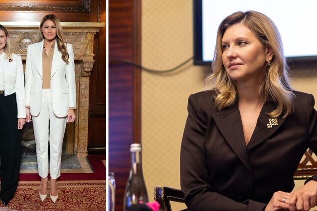 'Наши отношения можно развивать'. Елена Зеленская поделилась впечатлениями от встречи с Меланией Трамп