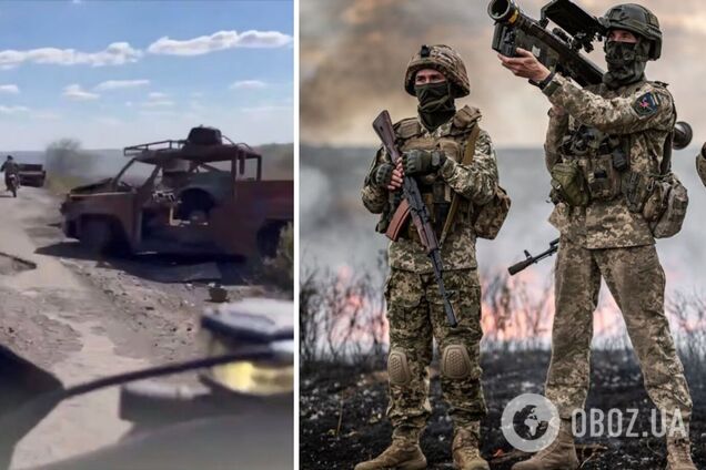 В Донецкой области ВСУ разгромили более 20 военных авто РФ. Видео