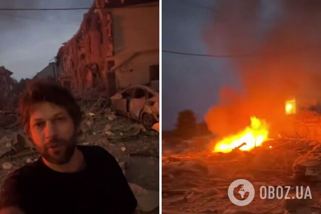 Родина капелана-волонтера дивом врятувалася після російської атаки Києва. Відео