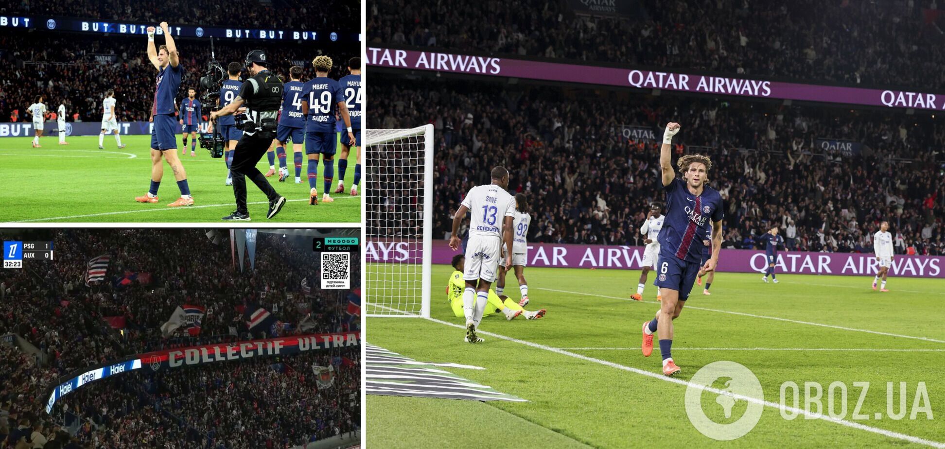 Полный стадион в Париже устроил овации футболисту сборной Украины, скандируя его имя. Видео