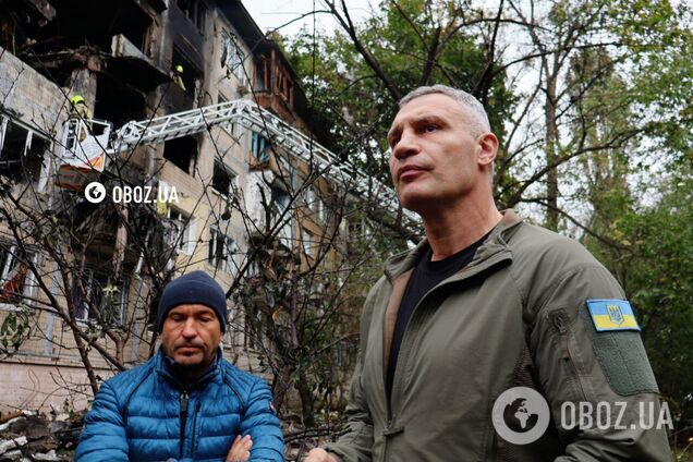 Кличко приїхав на місце зруйнованого будинку у Солом’янському районі, де загинула дитина: фото та відео